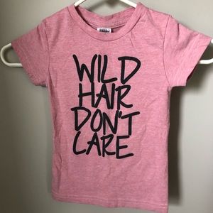 Wild hair don’t care T-shirt